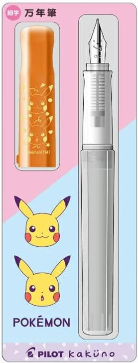 Showa Note Pokemon Center Fountain Pen Kakuno Pokemon A