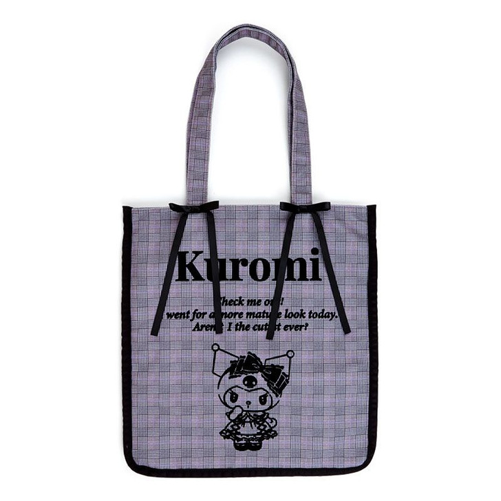 Sanrio Tote bag Kuromi (Midnight Melocro)