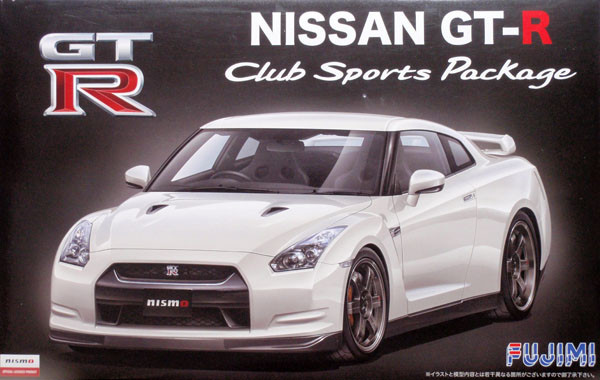 Fujimi ID-134 Nissan GT-R R35 Club Sports Package 1/24 Scale Kit (4968728037998)