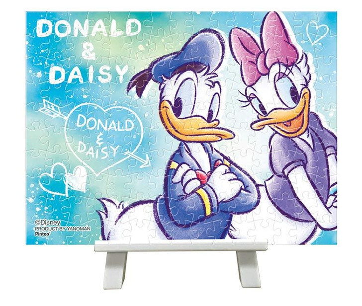 Yanoman 2301-41 Jigsaw Puzzle Disney Donald and Daisy Best Friends (150 S-Pieces)