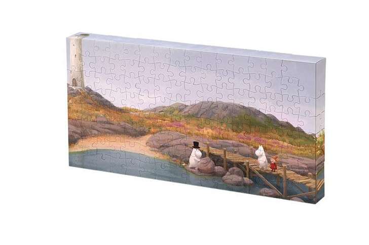 Yanoman 2304-21 Jigsaw Puzzle Moomin Island With Lighthouse (120 Pieces)