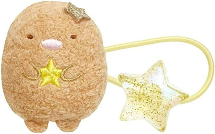 San-x Sumikko Gurashi Hair Rubber Band FE34703 Tonkatsu