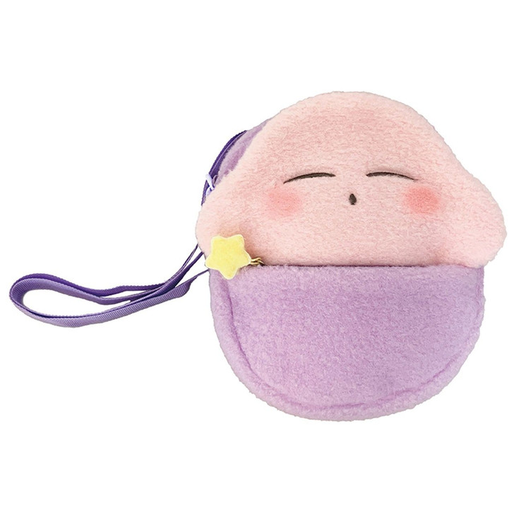 SK JAPAN Fluffy Shoulder Bag Kirby of the Stars Sleeping Kirby