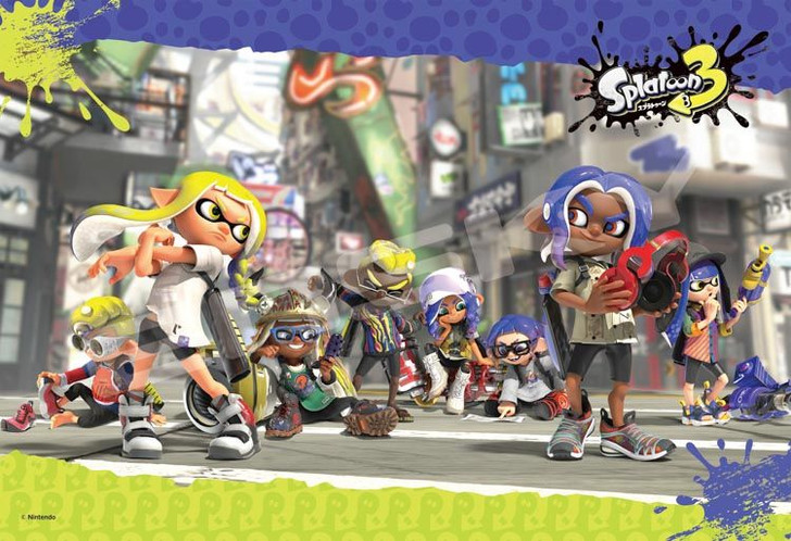 Jigsaw Puzzle Splatsville Splatoon (300 Pieces)