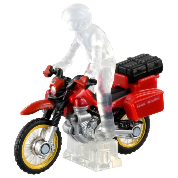 Takara Tomy Tomica Fire Fighting Motorcycle Quick Attacker