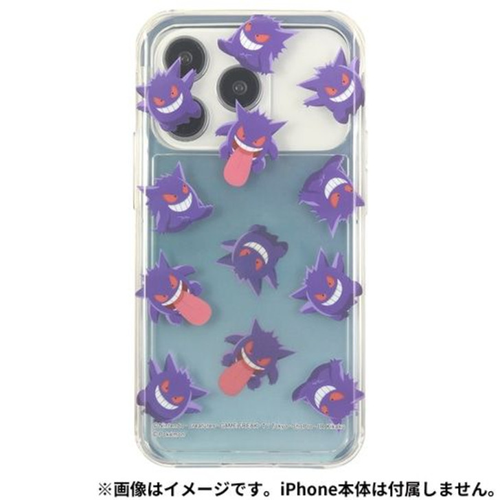 Pokemon Center Original Smartphone Case iPhone 14/14Pro/13/13Pro/12/12Pro SHOWCASE+ Gengar