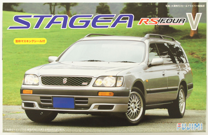 Fujimi ID-147 Nissan Stagea RS Four V 1/24 Scale Kit (4968728039169)