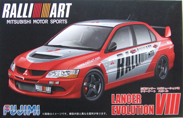 Fujimi ID-148 Mitsubishi Lancer Evolution VIII 1/24 Scale Kit (4968728038179)