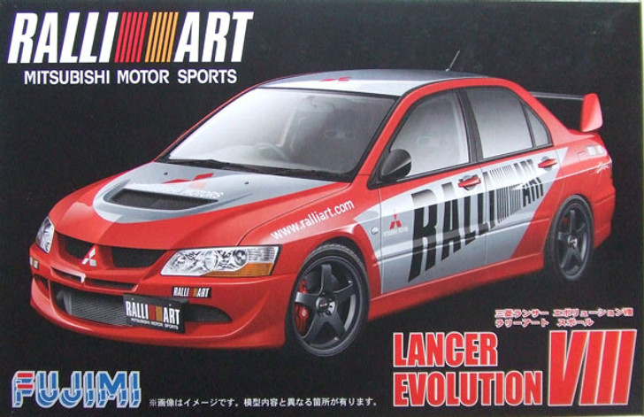 Fujimi ID-148 Mitsubishi Lancer Evolution VIII 1/24 Scale Kit