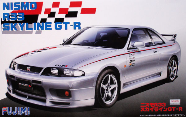 Fujimi ID-157 Nissan NISMO R33 Skyline GT-R 1/24 Scale Kit - Plaza
