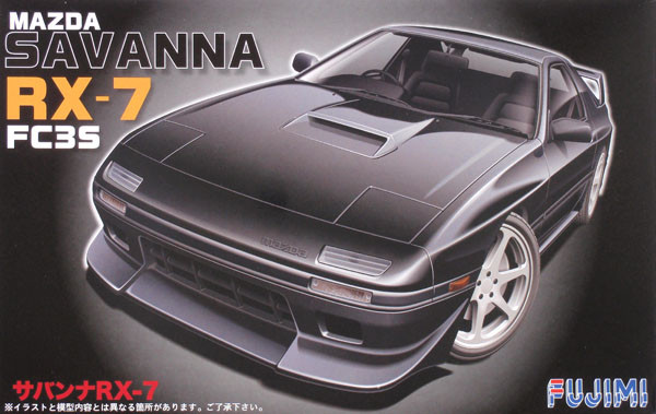 Fujimi ID-158 Mazda Savanna RX-7 FC3S 1/24 Scale Kit (4968728038377)