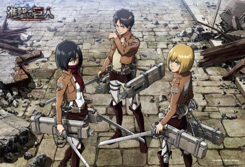 Ensky Jigsaw Puzzle 300-775 Japanese Anime Attack on Titan (300 Pieces) (4970381177782)