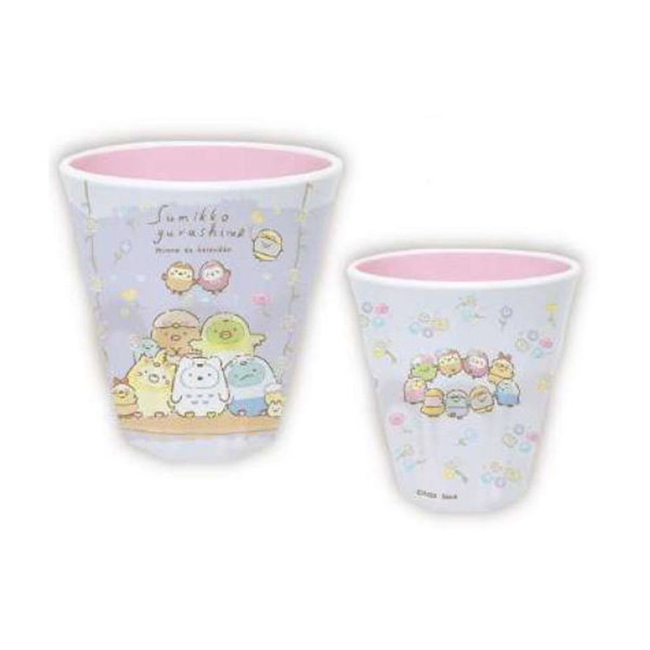 Kcompany Melamine Cup Sumikko Gurashi Purple