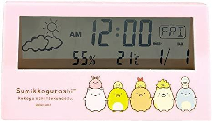 T's Factory Multi-Function Digital Clock Sumikko Gurashi Standard