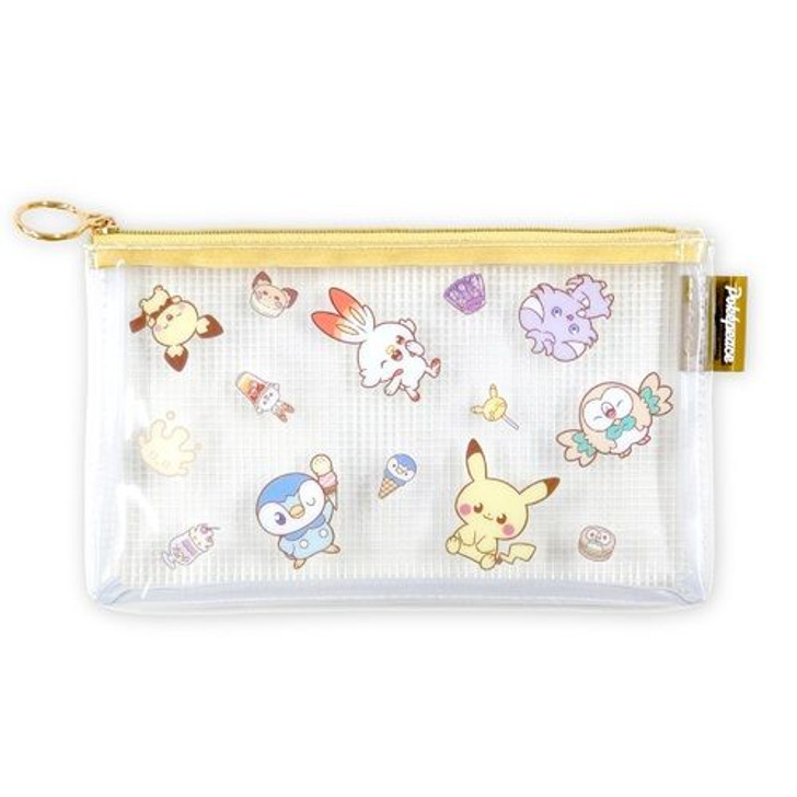 Pokemon Center Original PVC Pen Pouch PokePeace Yellow