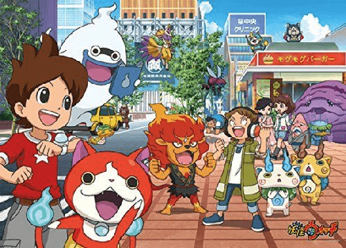 Ensky Jigsaw Puzzle 300-L380 Japanese Game Yo-Kai Watch (300 L-Pieces) (4970381182977)