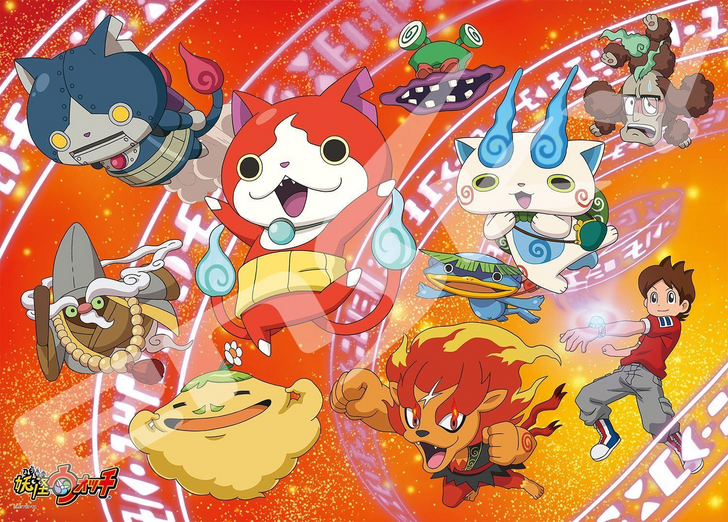 Ensky Jigsaw Puzzle 300-L393 Japanese Anime Yo-Kai Watch (300 L-Pieces) (4970381186708)