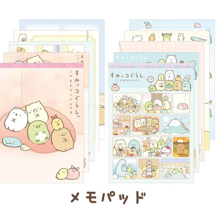 San-x Memo Pad Sumikko Gurashi 10th anniversary MH12001