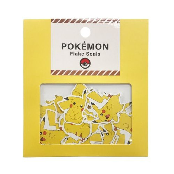 Pokemon Center Original Pokemon Flake Sticker Pikachu