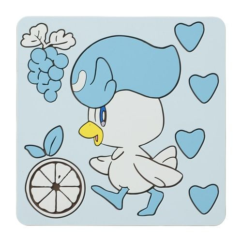 Pokemon Center Original Rubber Coaster Quaxly