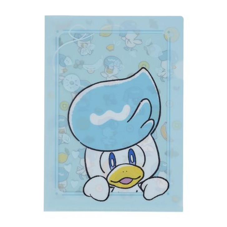 Pokemon Center Original A4 Clear Holder Quaxly