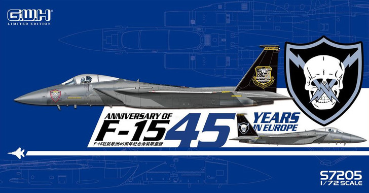 Great Wall Hobby 1/72 F-15C EU 45th Anniversary Painting Plastic Model