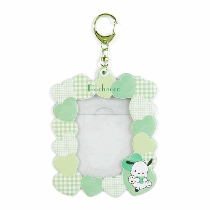 Sanrio Trading Card Holder Keychain Pochacco (Enjoy Idol)