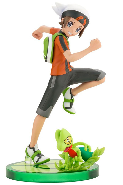 Kotobukiya ARTFX J Pokemon Brendan with Treecko 1/8 Figure