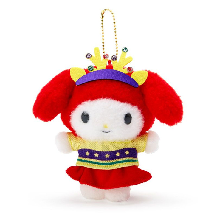 Sanrio My Melody Mascot Plush (Christmas Sweater)