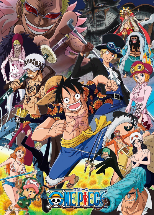 Ensky Jigsaw Puzzle 500-173 Japanese Anime One Piece (500 Pieces) (4970381186685)
