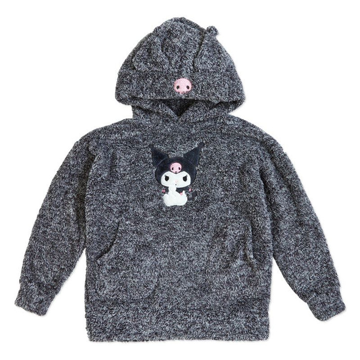 Sanrio Fluffy Hoodie Kuromi