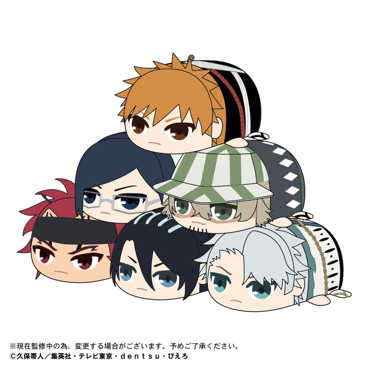 Max Limited BLEACH PoteKoro Mascot Plush 6pcs Complete Box