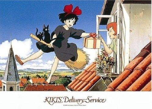 Ensky Jigsaw Puzzle 500-229 Kikis Delivery Service Studio Ghibli (500 Pieces) (4970381143107)