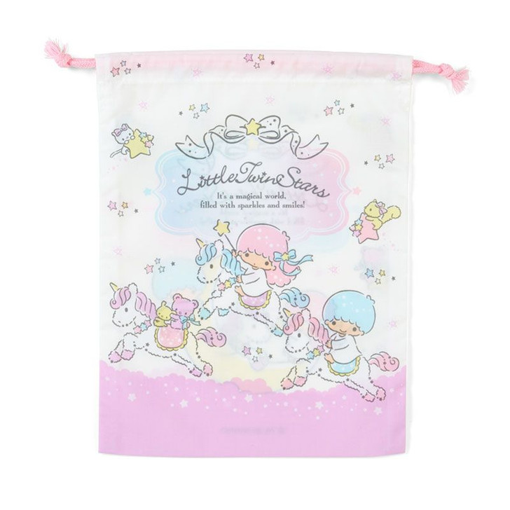 Sanrio Drawstring Bag M Little Twin Stars