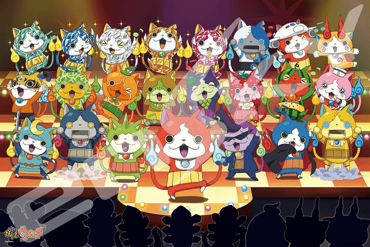 Ensky Jigsaw Puzzle 500-L169 Japanese Anime Yo-Kai Watch (500 L-Pieces) (4970381186739)