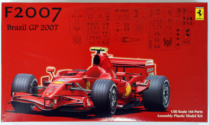 Fujimi GP11 090481 F1 Ferrari F2007 Brazil 1/20 Scale Kit 090481 (4968728090481)