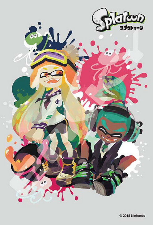 Ensky Jigsaw Puzzle 70-m37 Splatoon Boy and Girl Part 1 (70 Small Pieces) (4970381191061)