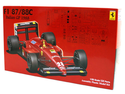 Fujimi GP12 090498 F1 Ferrari 87/88C Italian GP 1/20 Scale Kit