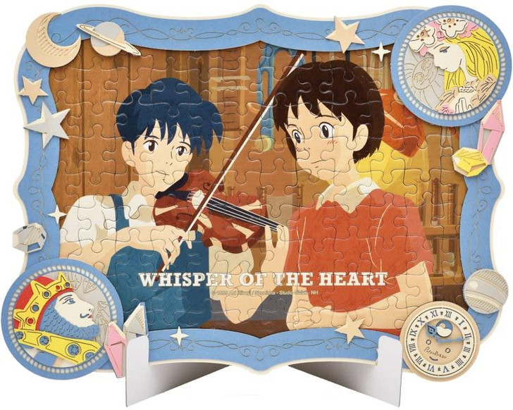 Ensky 108-DP06 Jigsaw Puzzle Studio Ghibli At the Atelier Whisper of the Heart (108 Pieces)