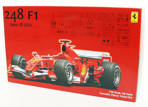 Fujimi GP13 090504 F1 Ferrari 248 Japan GP 2006 1/20 Scale Kit 090504 (4968728090504)