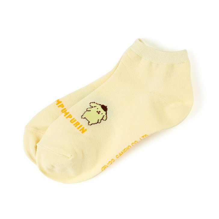 Sanrio Ankle Socks Pom Pom Purin 23-25cm