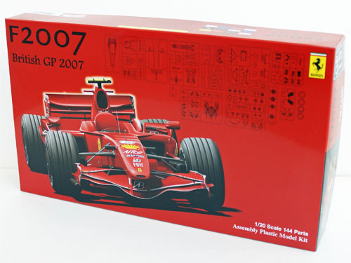 Fujimi GP15 F1 Ferrari F2007 British GP 2007 1/20 scale kit (4968728090566)