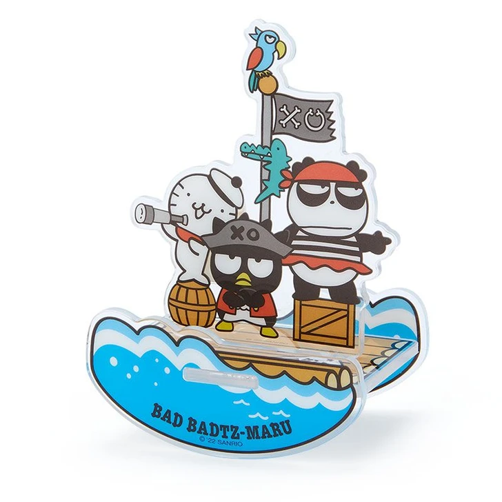 Sanrio Acrylic Stand Bad Badtz-Maru (Treasure Hunting)