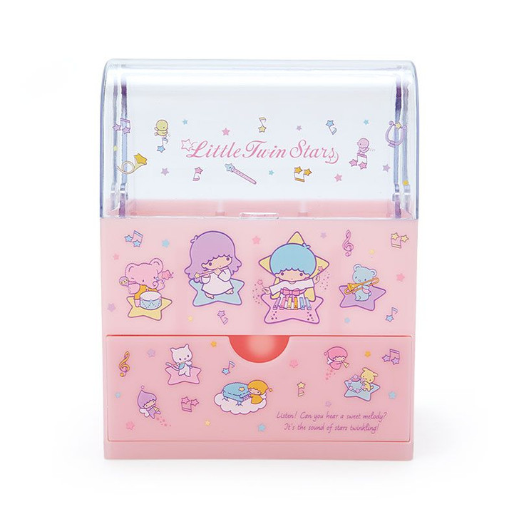 Sanrio Cosmetic Storage with lid Little Twin Stars