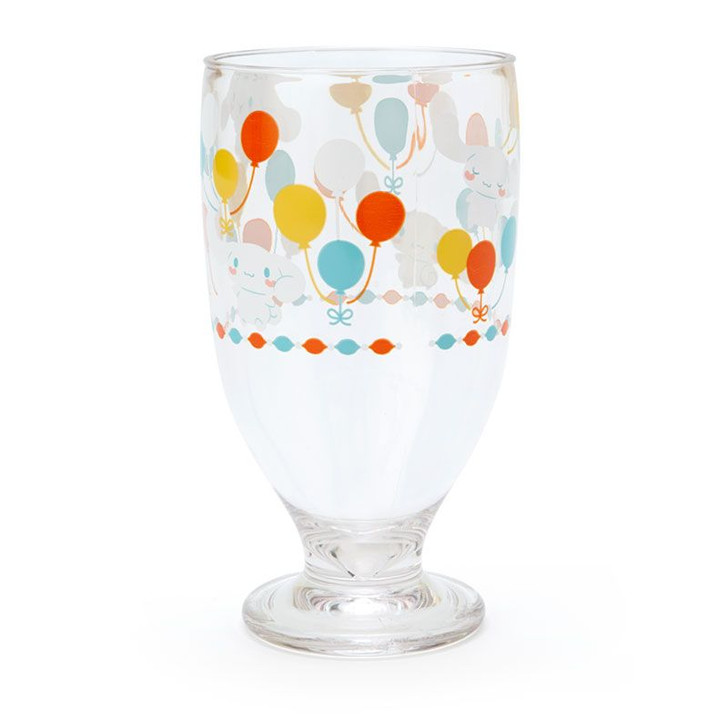 Sanrio Cup Glass Cinnamoroll (Retro Clear Tableware)