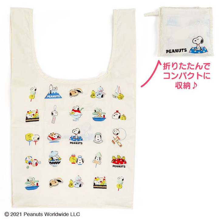 Sanrio Foldable Eco Bag Shopping Bag M (Japanese-Style Transformation)