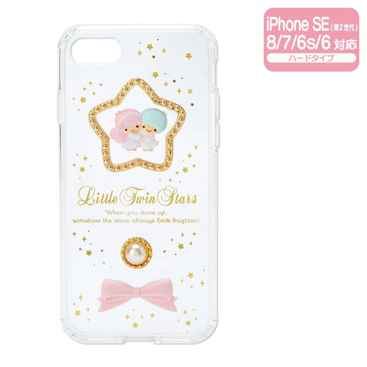 Sanrio Smartphone Case iPhone SE (2nd Gen)/8/7 Little Twin Stars