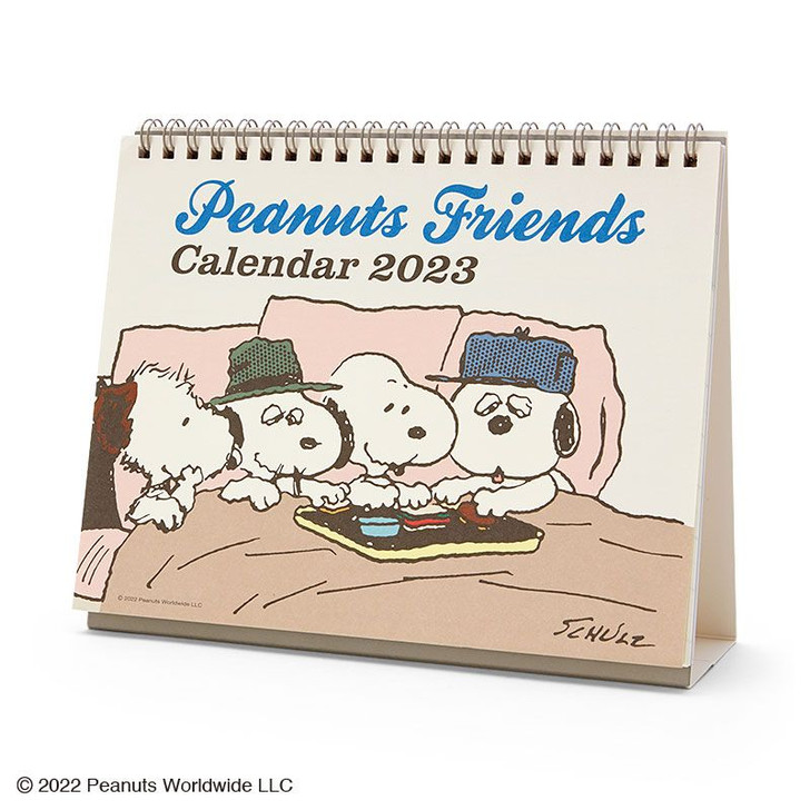 Sanrio Tabletop Ring Calendar (Gantt Chart) 2023 Snoopy