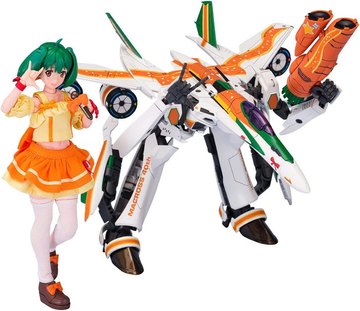 Aoshima ACKS V.F.G. Macross Frontier VF-25F Messiah Ranka Lee Macross 40th Anniversary Plastic Model