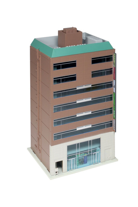 Kato 23-439B Corporate Office Building 2 (Brown) (N scale)